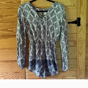 Abercrombie & FITCH BOHEMIAN PRINT FALL Women's Romper Small SM S $88